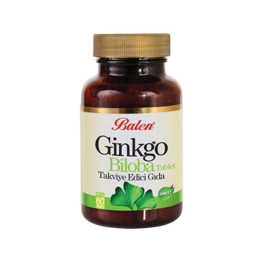 BALEN GİNKGO BİLOBA TABLET 600 MG *60