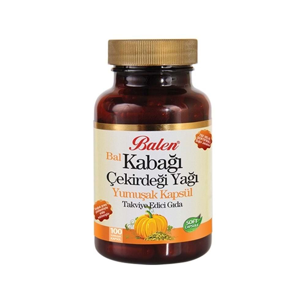 BALEN BAL KABAĞI ÇEKİRDEĞİ YAĞI YUMUŞAK KAPSÜL 1380 MG *100