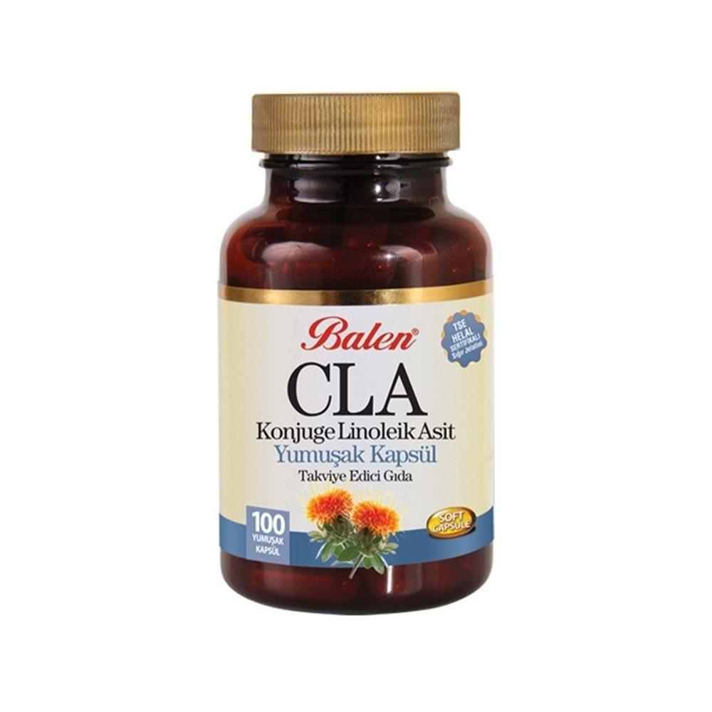 BALEN CLA (KONJUGE LİNOLEİK ASİT) YUMUŞAK KAPSÜL 1380 MG *100