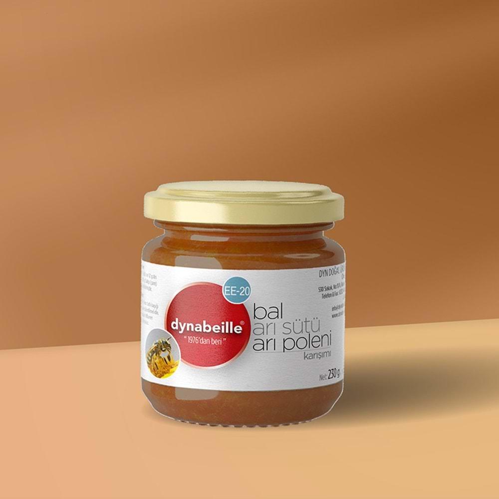 DYNABEİLLE ÜÇLÜ KARIŞIM - ÇAM BALI, ARI SÜTÜ, ARI POLENİ KARIŞIMI 230 G