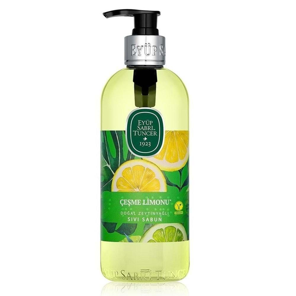 EST ÇEŞME LİMONU DOĞAL ZEYTİNYAĞLI SIVI SABUN 500 ML