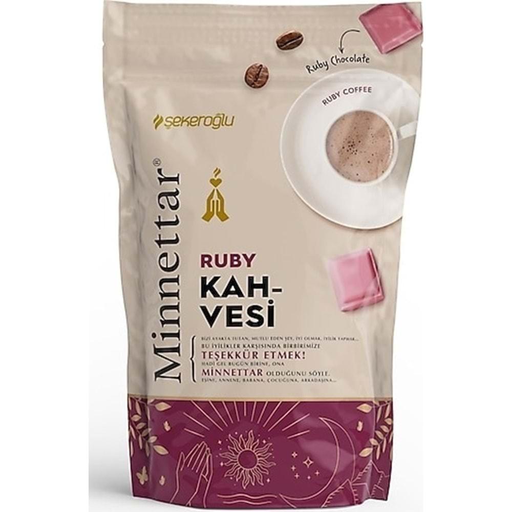 ŞEKEROĞLU MİNNETTAR RUBY ÇİKOLATALI KAHVE 200 GR