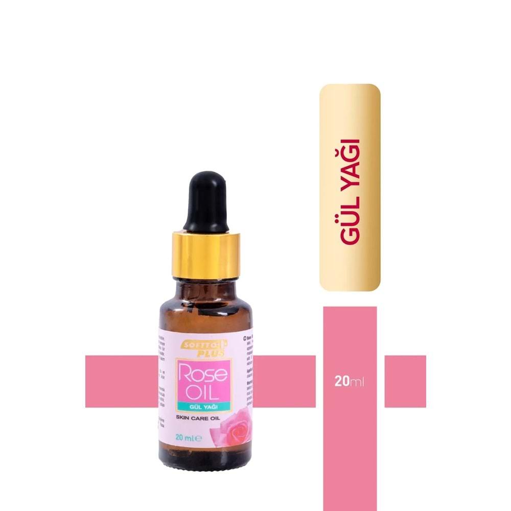 SOFTTO PLUS GÜL YAĞI 20 ML