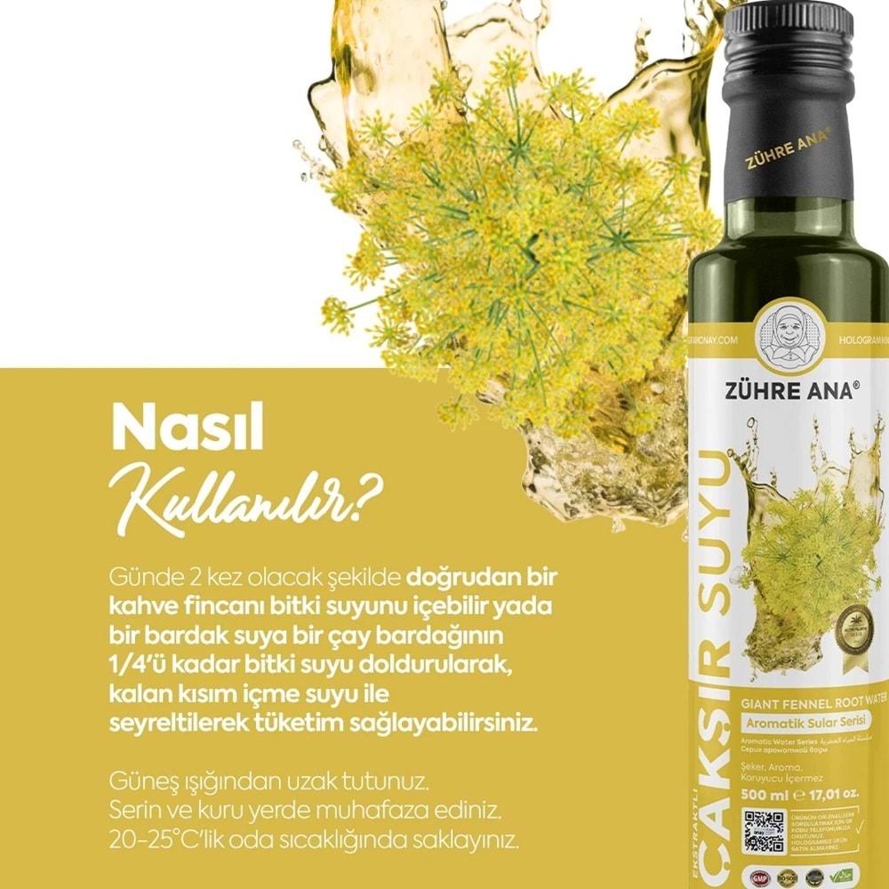 ZÜHRE ANA EKSTRAKTLI ÇAKŞIR SUYU 500 ML