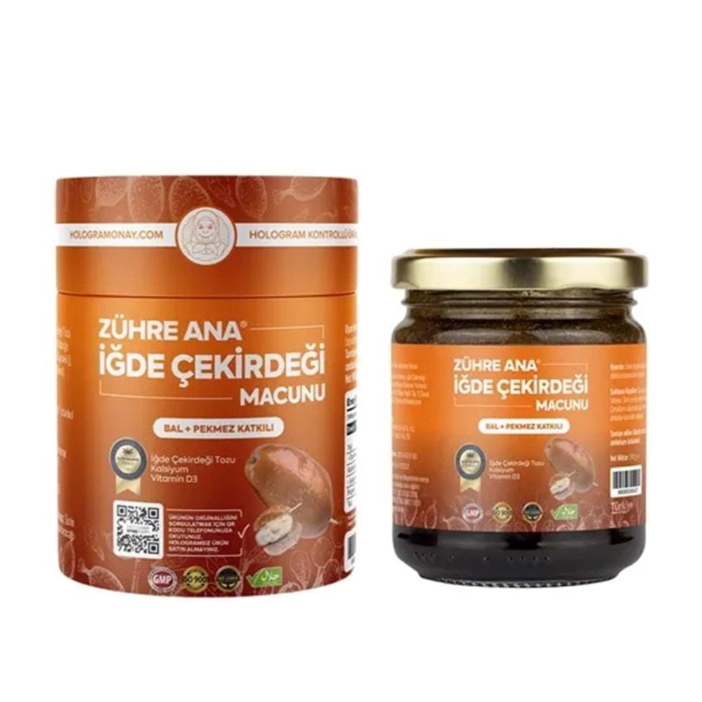 ZÜHRE ANA İĞDE ÇEKİRDEĞİ MACUNU 240 G