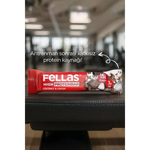 FELLAS YÜKSEK PROTEİN BAR - HİNDİSTAN CEVİZİ VE KAKAO 45 G