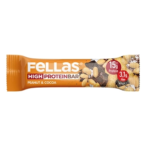 FELLAS YÜKSEK PROTEİN BAR - YER FISTIĞI VE KAKAO 45 G