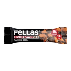 FELLAS YÜKSEK PROTEİN BAR - BADEM VE KAKAO 45 G