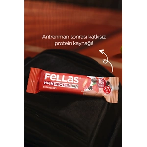FELLAS YÜKSEK PROTEİN BAR - ÇİLEK 45 G