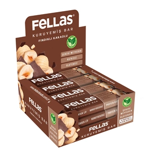 FELLAS FINDIKLI KAKAOLU KURUYEMİŞ BAR 30 G