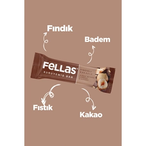 FELLAS FINDIKLI KAKAOLU KURUYEMİŞ BAR 30 G