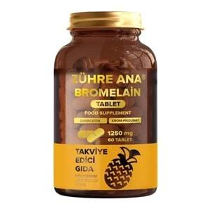 ZÜHRE ANA BROMELAİN TABLET 1250 MG / 60 TABLET
