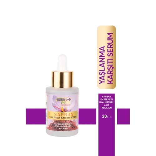 SOFTTO PLUS SAFRAN YAŞLANMA KARŞITI SERUM 30 ML