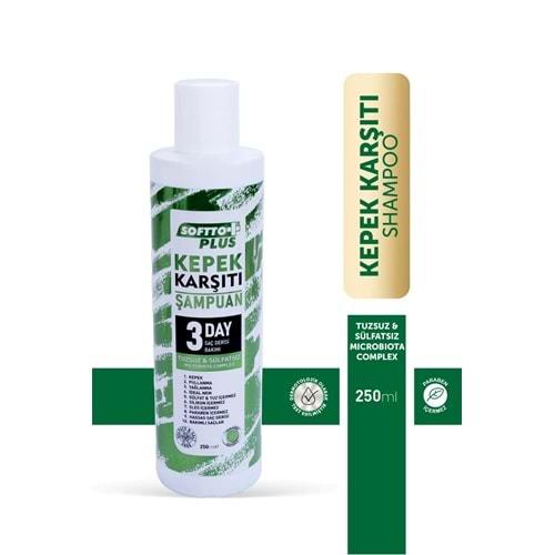 SOFTTO PLUS KEPEK ŞAMPUANI 250 ML