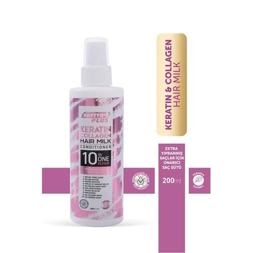 SOFTTO PLUS KERATİN & KOLAJEN SAÇ SÜTÜ 200 ML